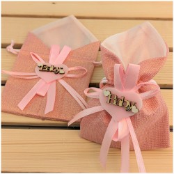 Sacchetti Nascita Battesimo da bambina