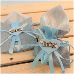 Sacchetti Nascita Battesimo da Maschio fai da te