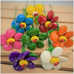 Bomboniera Segnaposto fiore di sulmona colori assortiti