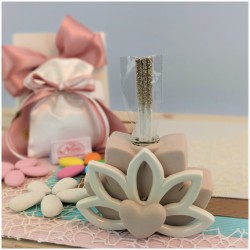 Profumatore Claraluna fiore di loto grande rosa