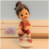 Basket Bomboniere giocatrice bambina fai da te