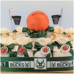 Bomboniere Basket Milwaukee Bucks