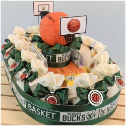 Bomboniere Basket Milwaukee Bucks