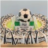 Bomboniere Tema calcio Stadio con portachiavi juve bianco nero
