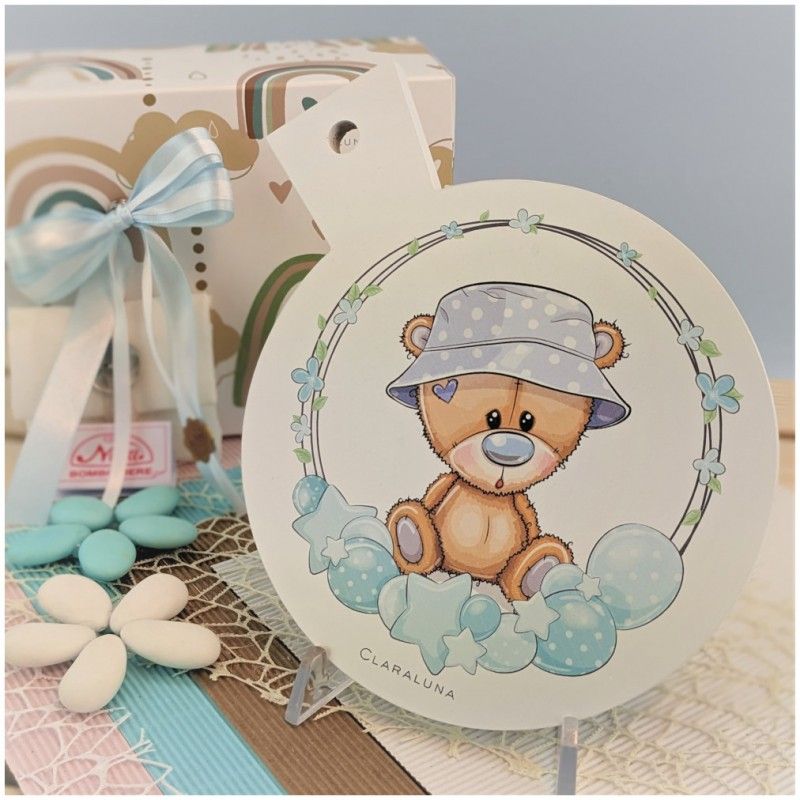 Sottopentola Claraluna con orso Azzurro