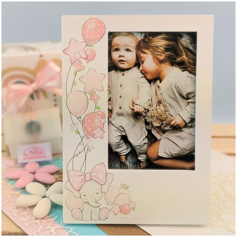 Bomboniere Battesimo portafoto Claraluna