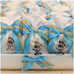 Bomboniere a tema Disney con ciondolo Paperino personalizzato