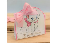 Bomboniere Battesimo e nascita Bambina Scatolina a tema Minù aristogatti