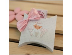 Scatolina portaconfetti con angioletto