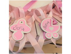 Torta di Bomboniere Nascita o Battesimo calamite assortite