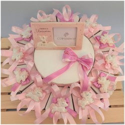 Torta di Bomboniere Nascita o Battesimo calamite unicorno