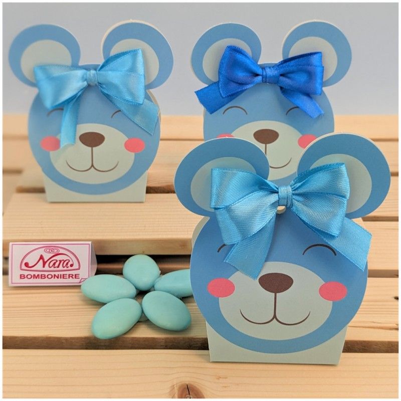 Scatoline portaconfetti orsacchiotto