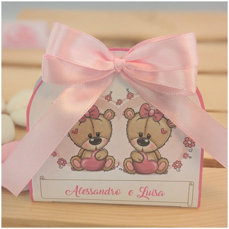 Bomboniere Gemelle femmina femmina