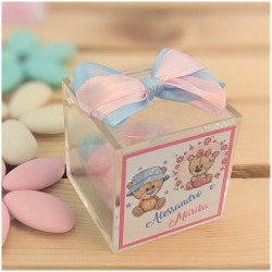 Scatoline Bomboniere per Gemelli personalizzate