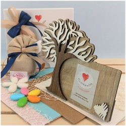 Bomboniere solidali portafoto albero della vita