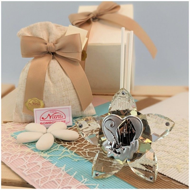 Bomboniera Cresima in cristallo