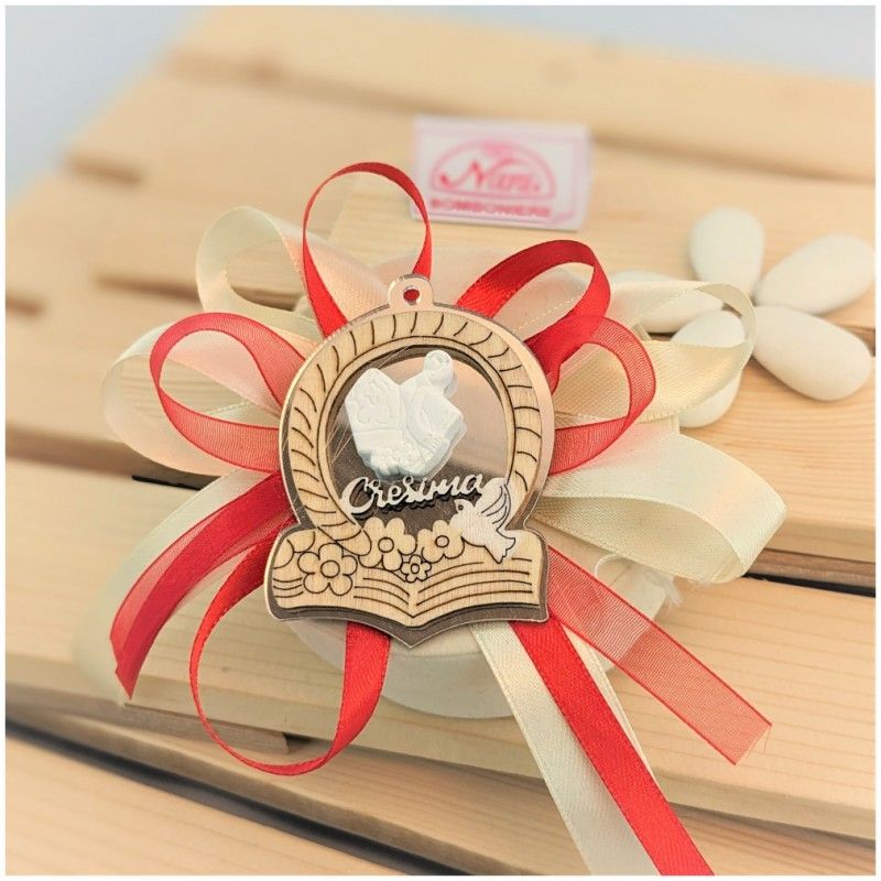 Bomboniere Cresima scatolina degustazione