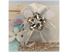 Bomboniere Cristallo fiore grande