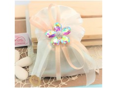 Bomboniera in Cristallo fiore rosato