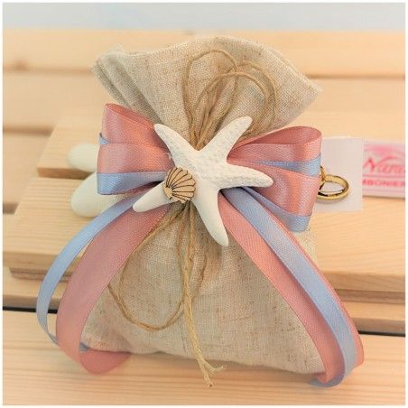 Sacchetti Matrimonio con stella marina