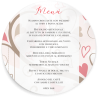 Coordinato Matrimonio Albero della vita menu