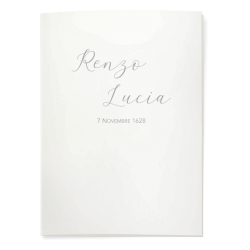 Partecipazioni da matrimonio verde con coordinato