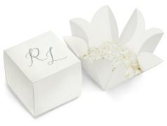 Partecipazioni da matrimonio verde con coordinato