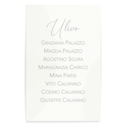 Partecipazioni da matrimonio verde con coordinato