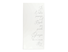 Partecipazioni da matrimonio verde con coordinato