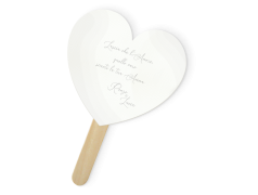 Partecipazioni da matrimonio verde con coordinato