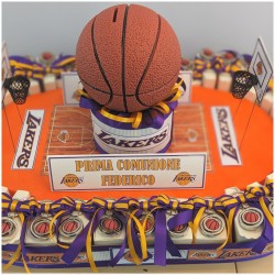 Bomboniere Basket portachiavi Lakers