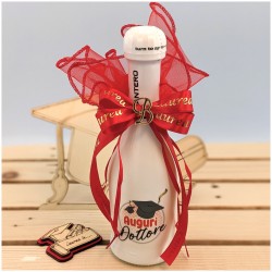 Bomboniere per laurea bottiglie Santero