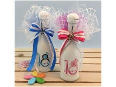 Bomboniere compleanno mini bottiglie santero