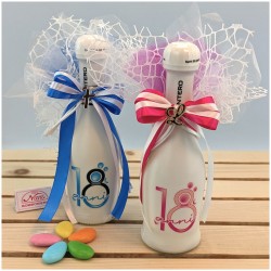 Bomboniere compleanno mini bottiglie santero