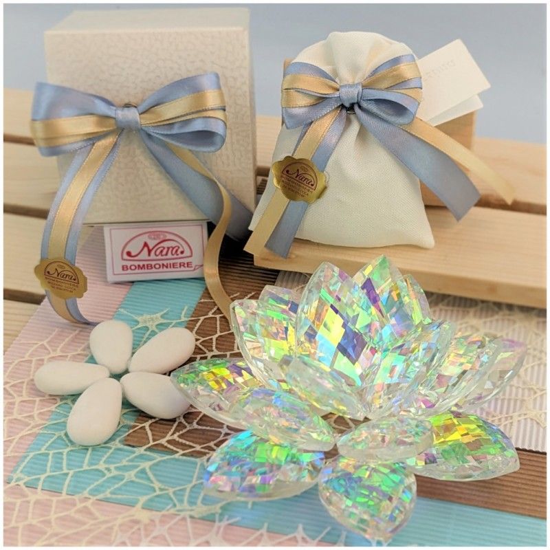 Bomboniera matrimonio in cristallo