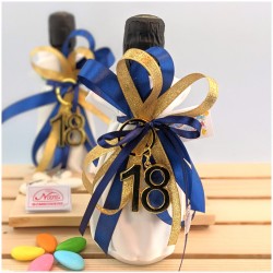 Bomboniere 18 anni bottiglia di vino piccola