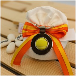 Portachiavi pallina da Tennis Bomboniera