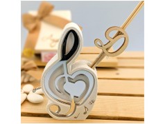 Bomboniera a tema Musica Profumatore chiave di Violino (di sol)