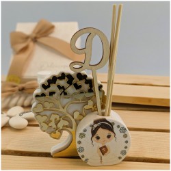 Bomboniera Prima Comunione profumatore Bambina