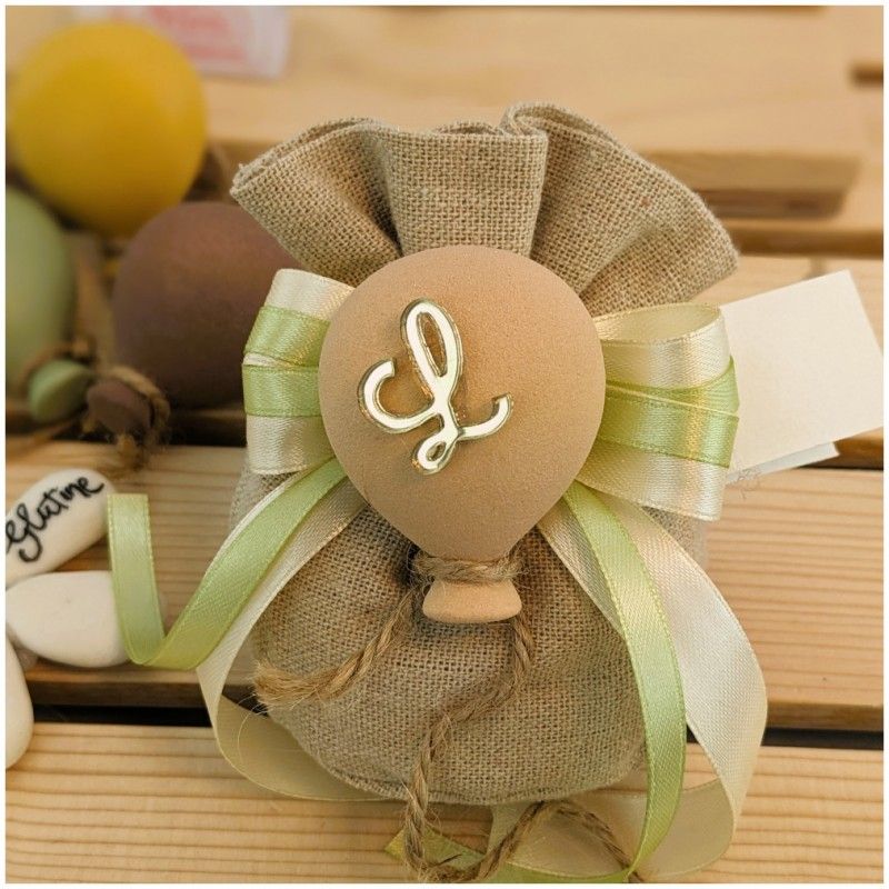 Bomboniere Palloncino ceramica magnete