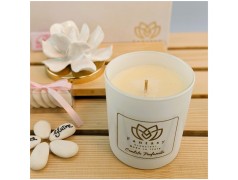 Candela Bomboniera Matrimonio bianca