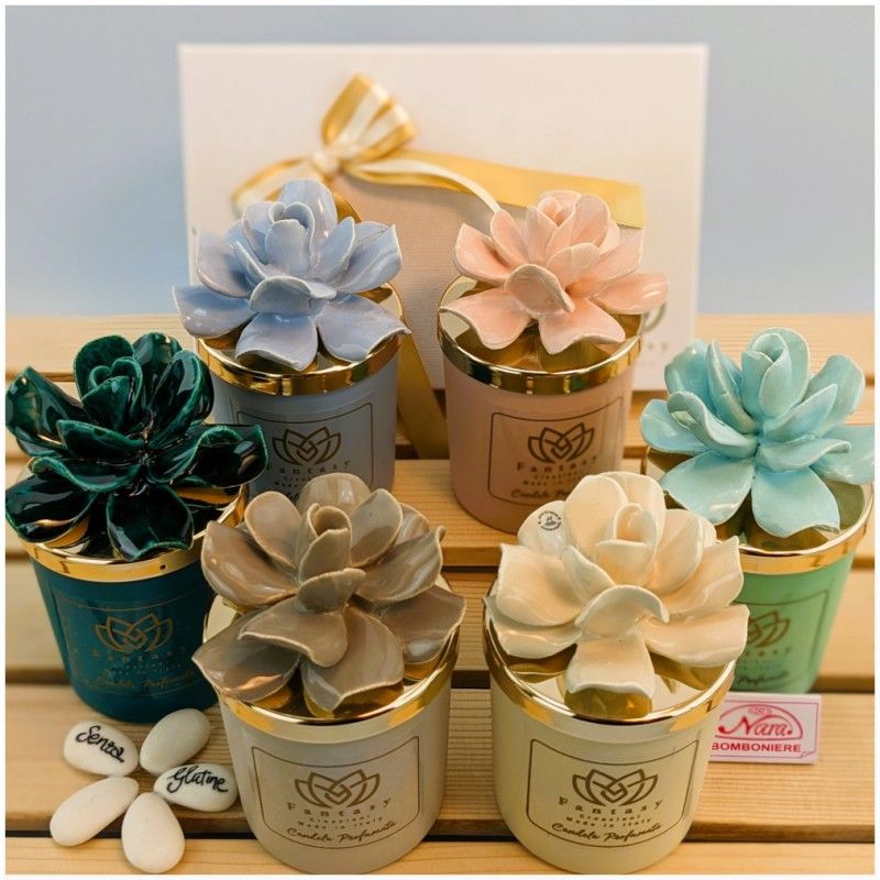 Candela Bomboniera Matrimonio miste