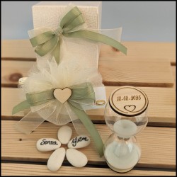 Bomboniera Matrimonio Clessidra