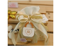 Bomboniere per 50 anni di Matrimonio lucchetto con simbolo