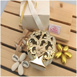 Bomboniere nozze d'oro albero della vita