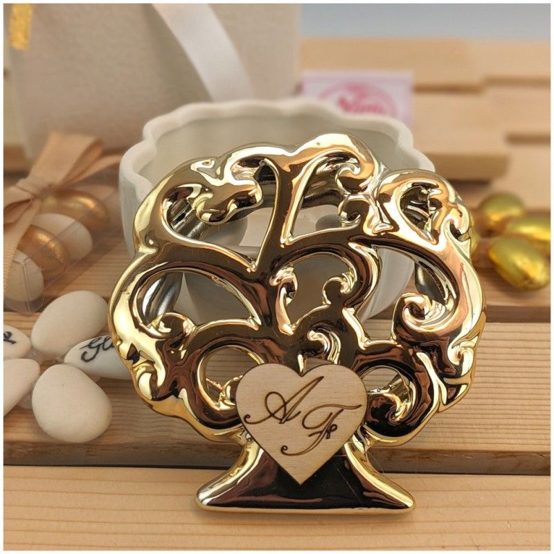 Bomboniere nozze d'oro albero della vita