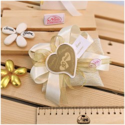 Cuore Personalizzato calamita Nozze d'oro