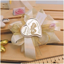 Cuore Personalizzato calamita Nozze d'oro