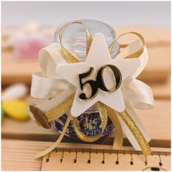 Candelina Profumata bomboniera 50 Anniversario
