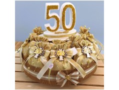 Sacchettini per nozze d'oro